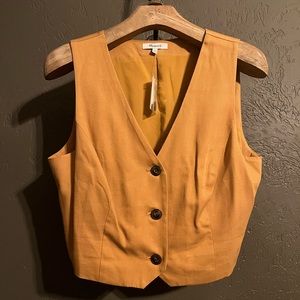 Madewell Katrina Vest - Toffee